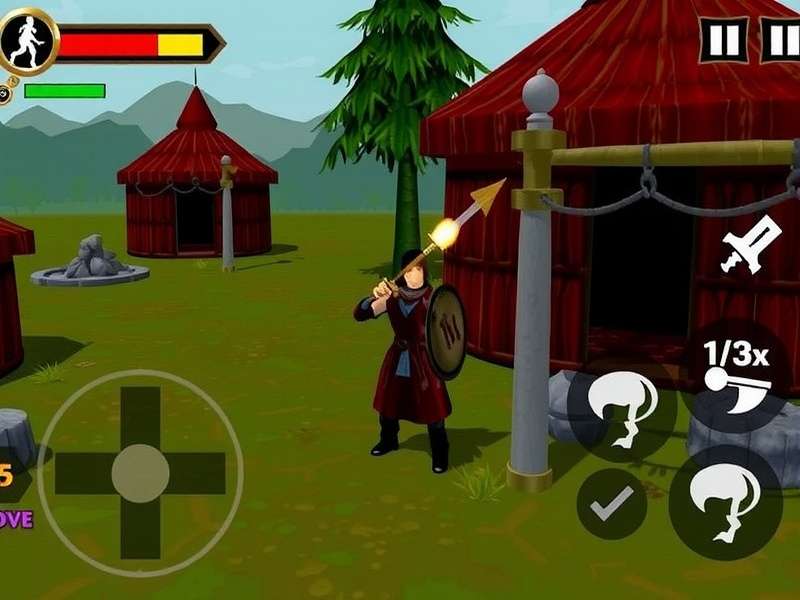 Rana Pratap Mace Warrior Game Screenshot
